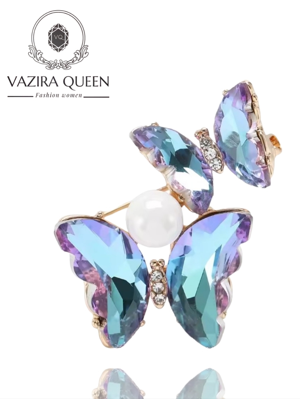 VQ Butterfly Brooch